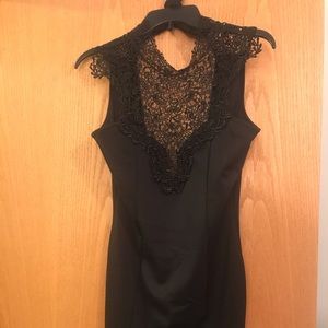 Little Black Lace Dress